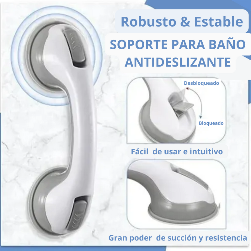 💪 SOPORTE DE SEGURIDAD PARA EL BAÑO 👣